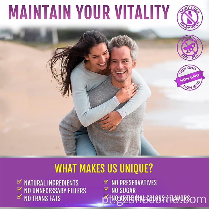 Cápsulas de resveratrol de suporte cardiovascular personalizado